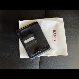 “weathered”  credit card holder by Bally